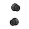 Schlage F51A BWE 622 Bowery Door Knob Keyed Entry Lock Matte Black