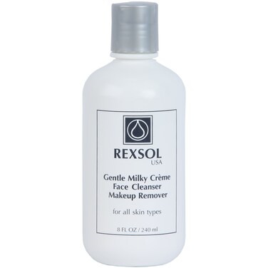 REXSOL Gentle Milky Crme Face Cleanser Makeup Remover 240 ml  8 fl oz