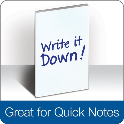 TOPS Memo Pads 3 x 5 White Paper 100 Sheets 12 Pack 7820