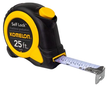 Komelon SL2925 Self Lock Speed Mark 25Foot Power Tape