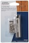 Hickory Hardware Security Slide Latch Door Lock Bolt  2 Pack  HeavyDuty Hardware for Flush or Recessed Doors and Gates  3 Inch  Satin Nickel
