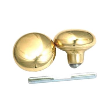 Belwith Products 1135 Brass Knob SetSpindle