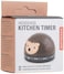 Kikkerland Hedgehog 60Minute Kitchen Timer Brown