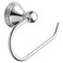 Moen Preston Collection Chrome Single Post Toilet Paper Holder Wall Mounted Hanging Toilet Tissue Holder DN8408CH