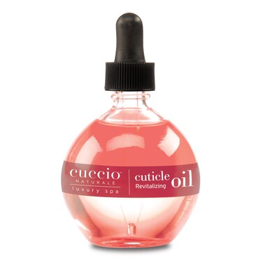 Cuccio Naturale Revitalizing Cuticle Hydrating Oil For Repaired Cuticles Overnight  Remedy For Damaged Skin And Thin Nails  Paraben CrueltyFree Formula  Pomegranate And Fig  25 Oz