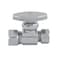 Eastman MultiTurn Straight Stop Valve 12 Inch OD Compression x 58 Inch OD Compression Chrome Plated 04357LF