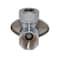 Eastman MultiTurn Angle Stop Valve 12 Inch FIP x 12 Inch Slip Joint Connection Chrome Plated 04328LF