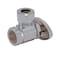Eastman MultiTurn Angle Stop Valve 12 Inch FIP x 12 Inch Slip Joint Connection Chrome Plated 04328LF
