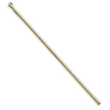 Westbrass D11903 38 x 12 Bullnose Faucet Riser Supply Line Polished Brass