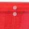 Smead Poly Envelope 114 Expansion StringTie Closure Side Load Letter Size Red 5 per Pack 89527