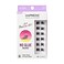 KISS imPRESS False Eyelashes Lash Clusters Falsies Sassy Wispy 12mm14mm Includes 12 pieces of prebonded lashes Contact Lens Friendly Easy to Apply Reusable Strip Lashes