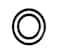 Gibraltar SCGPHP4B Port Hole Protector 4Inch  Black Finish