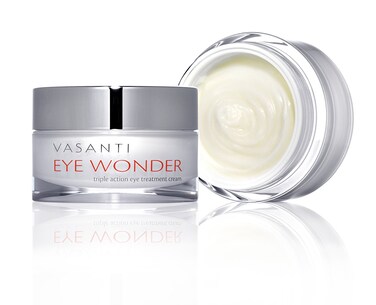 EYE WONDER by VASANTI  Triple Action ParabenFree Eye Treatment Cream Clinically Proven Peptides  Botanicals  Helps with Dark Circles Wrinkles Puffiness 20mL