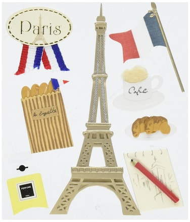 Jolees Boutique Paris Stickers