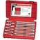 Genius Tools 20 Piece 38 Dr Metric Hex Bit Socket Set BS320HMX