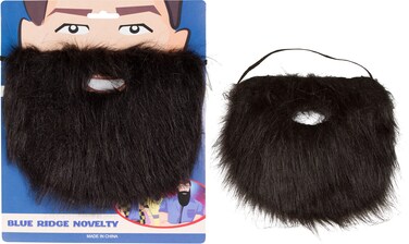 Capital Costumes Character Beard with Elastic Black