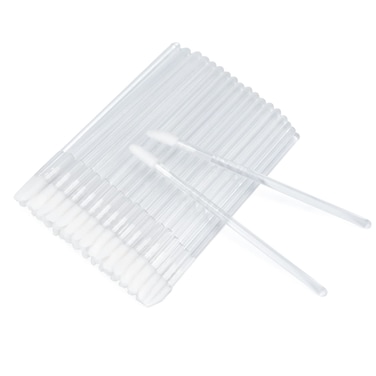 200PCS Lip Gloss ApplicatorsDisposable Lip Brushes Lipstick Gloss Wands Applicator Perfect Makeup Tool Kits Transparent
