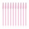 G2PLUS 300PCS Eyelash Brush Disposable Eyelash Mascara Brushes Wands Applicator Tools Makeup Brush Kits Eyelash Spoolies Eyelashes Brush for Eyelash Extensions and Eyebrow Brush Pink