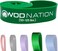 WOD Nation Single Pull Up Assistance Band 50125lbs Green Band  Best for Pullup Assist Chin Ups Resistance Bands Exercise Stretch Mobility Work  Serious Fitness  41 inch Straps