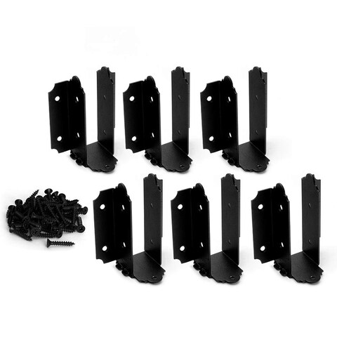 Ozco Building Products 56639 Laredo Sunset Joist Hanger Flush 6 to 8inch 6 per Pack