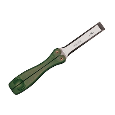 FastCap Pocket Wood Chisel with Foldable Nylon Handle for Carpentry and Woodworking  34 Precision Tool Steel 5658 Rockwell Hardness  80495