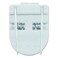 ADVANTUS Panel Wall Clip for Fabric Panels Standard Size 40Sheet Capacity Box of 50 White 75342