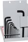 Eklind Tool 13216 BallHexL Key allen wrench  16pc set SAE Inch Sizes 05058 Long w metal box