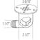 Cockpit Scupper DrainWhite