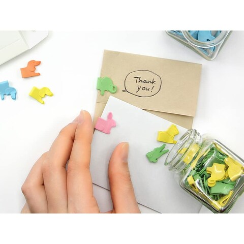 Midori Paper Clips Animal Cat 18 Pieces 43298006