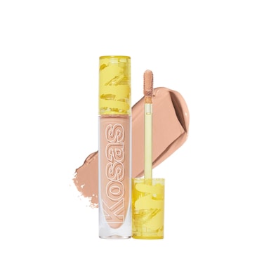 Kosas Revealer Concealer  Medium Coverage Makeup with Hyaluronic Acid Conceals Dark Circles Under Eyes Dark Spots and Blemishes  Brightens Hydrates LongLasting  Vegan Tone 63 N