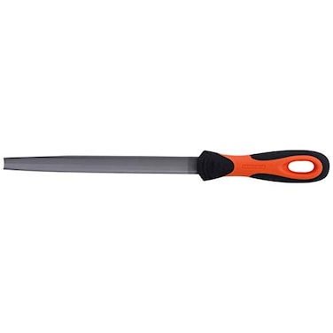 Bahco 12100612 Half Round Cut 1File with Handle 6Inch