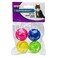 SPOT Slotted Balls Cat Toy  Interactive Cat Toys for Indoor Cats to Chase Hunt and Stimulate  Jingle Bell Inside for Sound When Batted Around  Safe and NonToxic  15 Assorted 4Pack