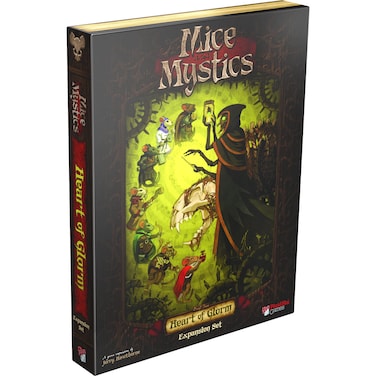 Mice  Mystics Heart of Glorm Board Game EXPANSION  Continue the Epic Mouse Adventure Cooperative Strategy Game for Kids  Adults Ages 7 24 Players 90 Min Playtime Made by Plaid Hat Games