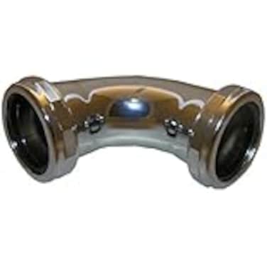 LASCO 033863 112Inch Chrome Plated Brass Slip Joint Both Ends 45Degree Elbow with Nuts and Washers
