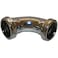 LASCO 033863 112Inch Chrome Plated Brass Slip Joint Both Ends 45Degree Elbow with Nuts and Washers