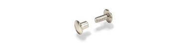 Tandy Leather Screw Post 38 10 mm Nickel Plated 10pk 129102