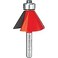 Freud 40202 11132 dia Chamfer Bit with 14 shank 214 overall length