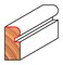 Freud 80122 18 Radius Traditional Beading Bit with 12 Shank