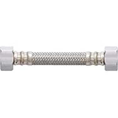 LDR Industries 507 4348 Reinforced Faucet Supply Line 12 x 12 x 48 Stainless Steel