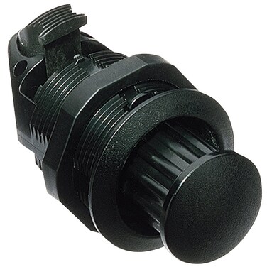 Southco M12A135 Series Natural Plastic PopOut Knob TurnToOpen PushToClose Latch NonLocking 005075 Panel Thickness Black