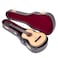 Broadway Gifts Miniature Wooden Classic Steel String Guitar Music Box and Black Case  Plays Hey Jude