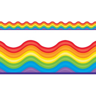Trend Rainbow Promise Terrific Trimmers Bulletin Board Borders 39 Feet