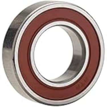 NTN Bearing 6202LLU Deep Groove Radial Ball Bearing Single Row Contact Normal Clearance Steel Cage 15 mm Bore ID 35 mm OD 11 mm Width Double Sealed