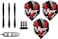 Viper by GLD Products unisex adult 22 Grams v wing dart flights Silver gram US