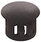 Hillman Black Nylon Hole Plug Fits 12 Hole