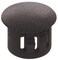 Hillman Black Nylon Hole Plug Fits 12 Hole
