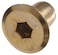 The Hillman Group 57130 1420Inch Joint Connector Hex Drive Nut 12PackBrass