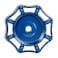Eastman Sillcock Wheel Handle Die Cast Blue 45419