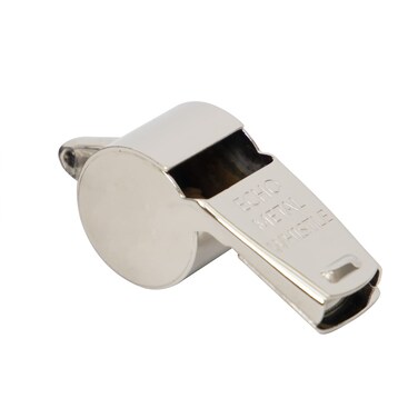 Rothco GI Style Police Whistle Silver