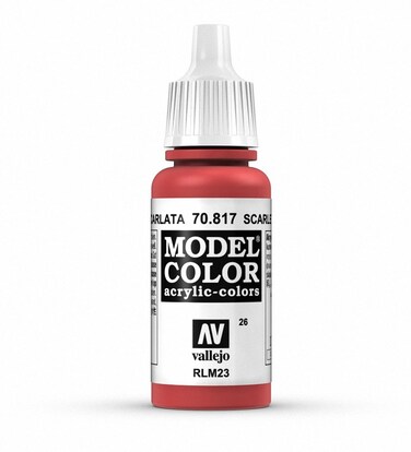 Vallejo Scarlet Paint 17ml